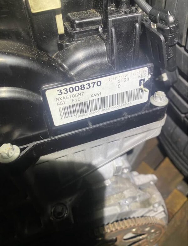 BMW 530d F10 N57D30A Engine 2012