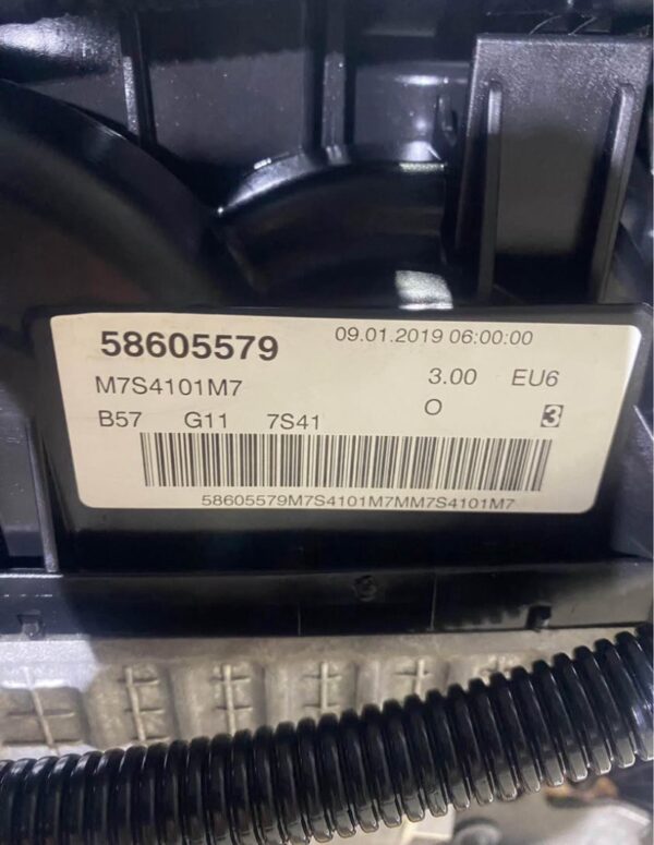 BMW 730d Xdrive G11 G12 2019 B57D30A Engine