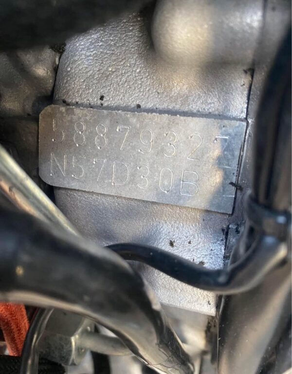 BMW 335d F30 N57D30B Engine 2015