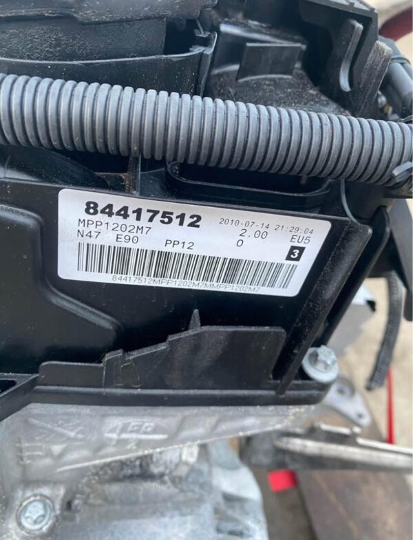 N47D20C 320d 2010 Engine