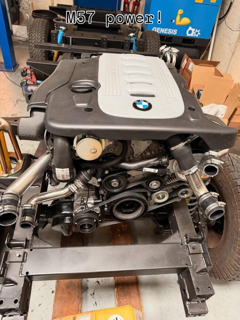 Defender M57 Engine Swap