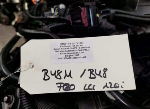 BMW 120i B48 engine