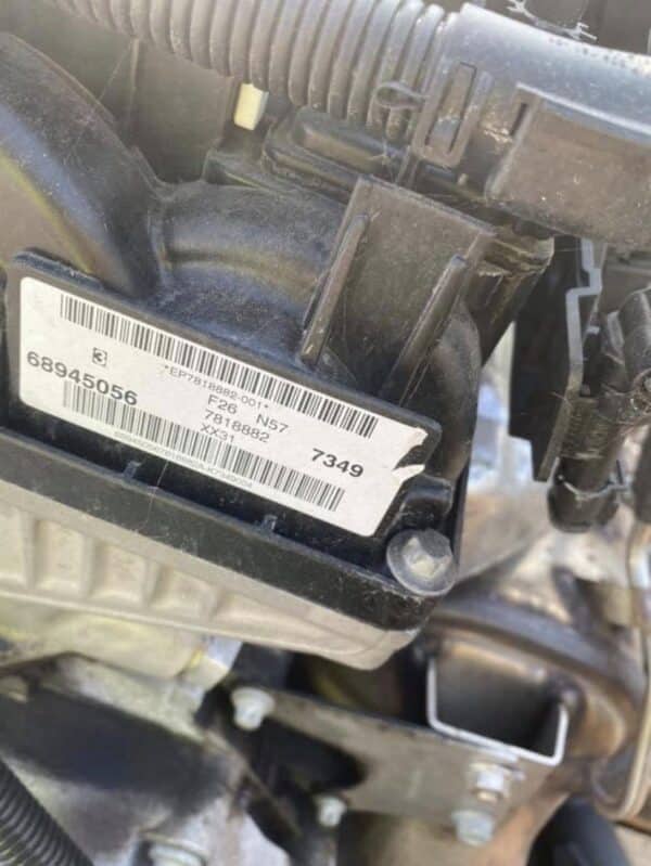BMW X4 F26 N57 engine